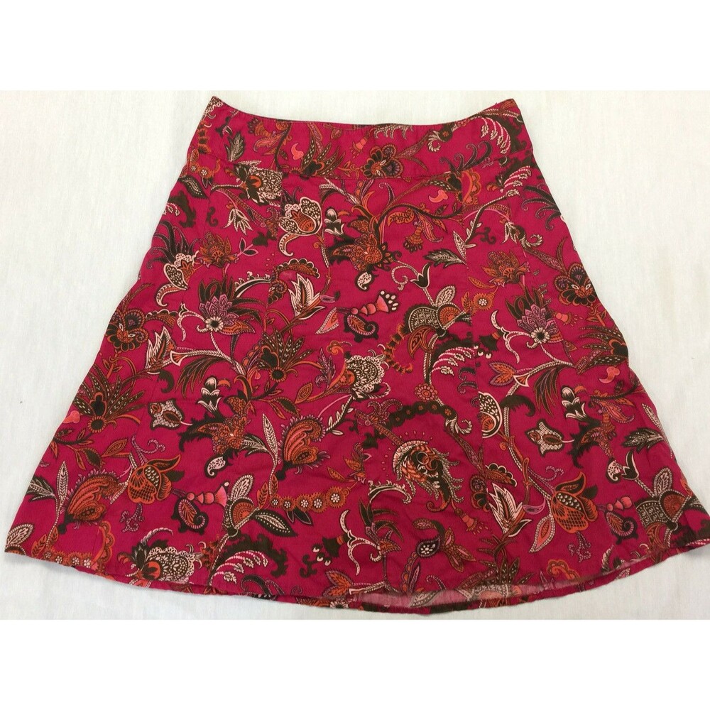 ANN TAYLOR COTTON WOMENS SKIRT SIZE 2